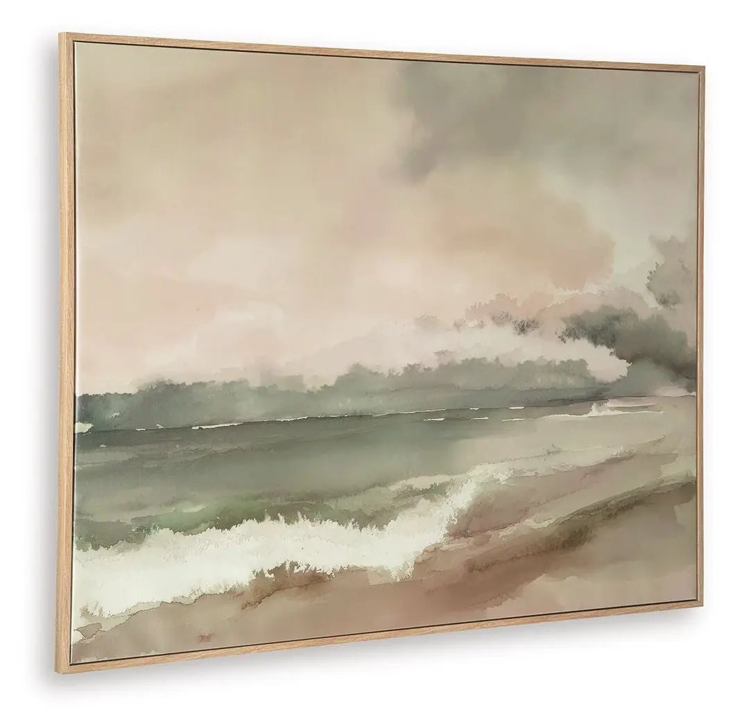 Vallus - Wall Art - Blush / Green / Gray by Unique Piece Furniture