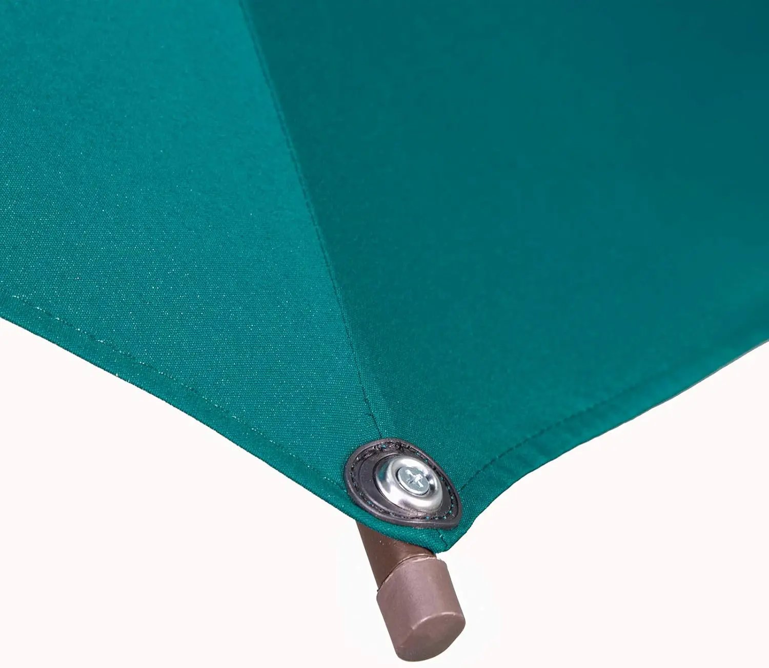 Ogrmar 6.5x10ft Patio Umbrella Rectangular Outdoor Table Umbrella with Crank & Push Button Tilt for Terrace, Backyard, Garden, Courtyard, Swimming Pool, Lawn (Turquoise) by GreenHaven Gardens