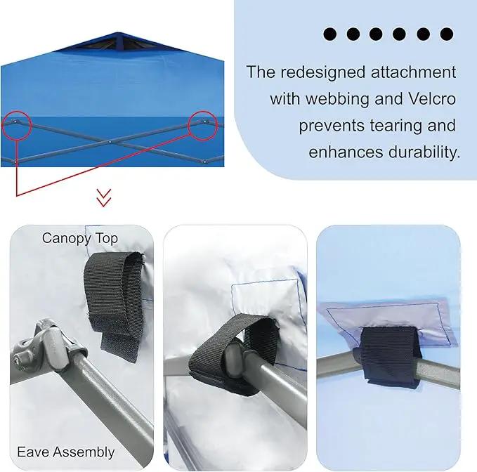 CROWN SHADES Adjustable Height on The Fly, 10x10 Pop Up Canopy - Beach Tent with One Push Setup - Easy Outdoor Sun Shade for Events, Parties, Camping - Outside Shade with STO-N-Go Bag, Grey by GreenHaven Gardens