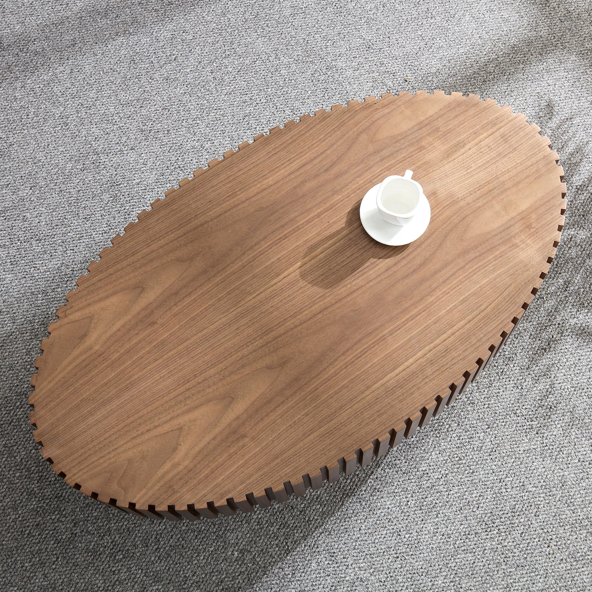 Modern Handcraft Drum Coffee Table by HouseOfZazla
