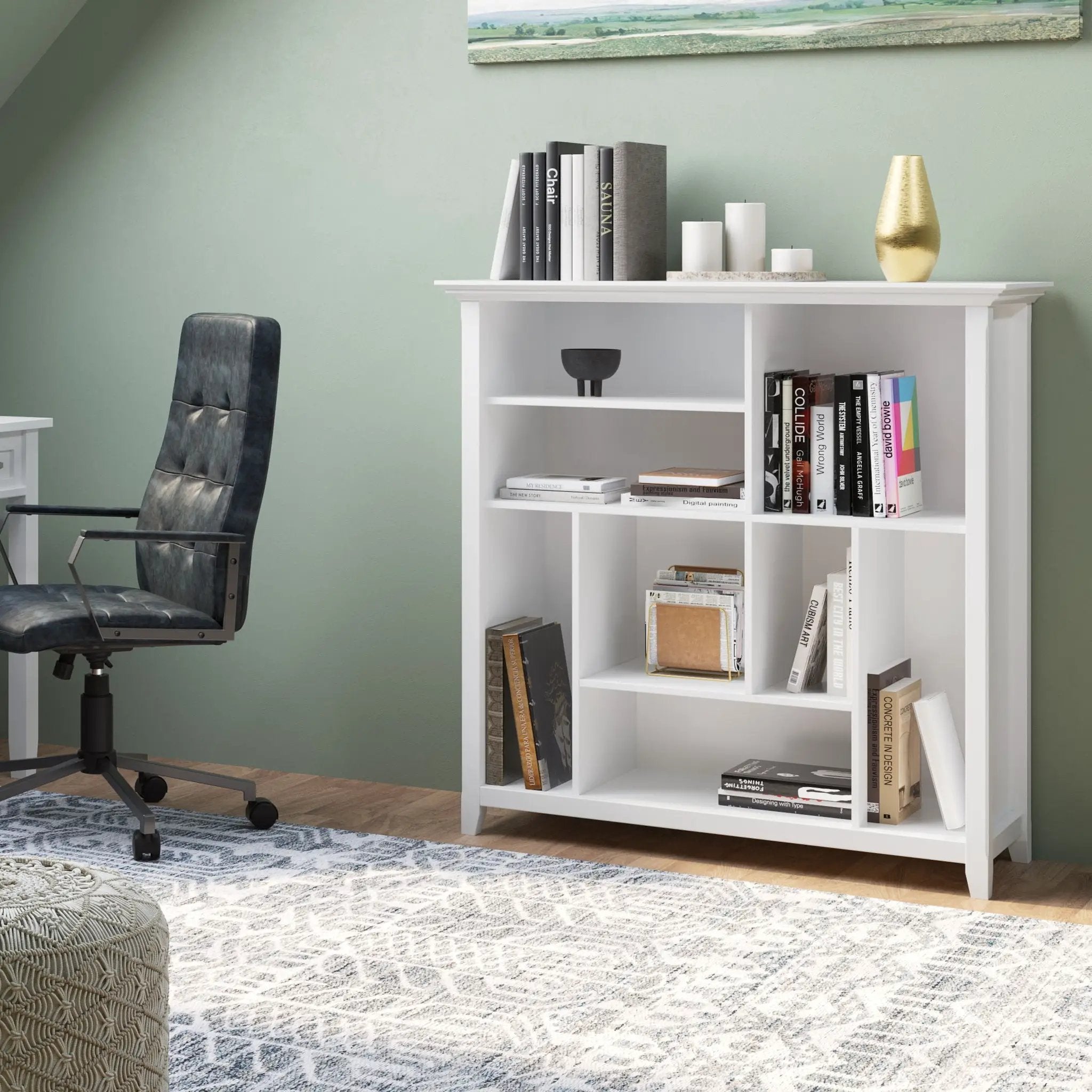Amherst - Multi Cube Bookcase And Storage Unit by Unique Piece Furniture