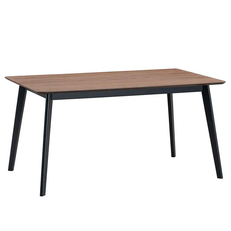 Rebi - Dining Table - Walnut & Black by Unique Piece Furniture