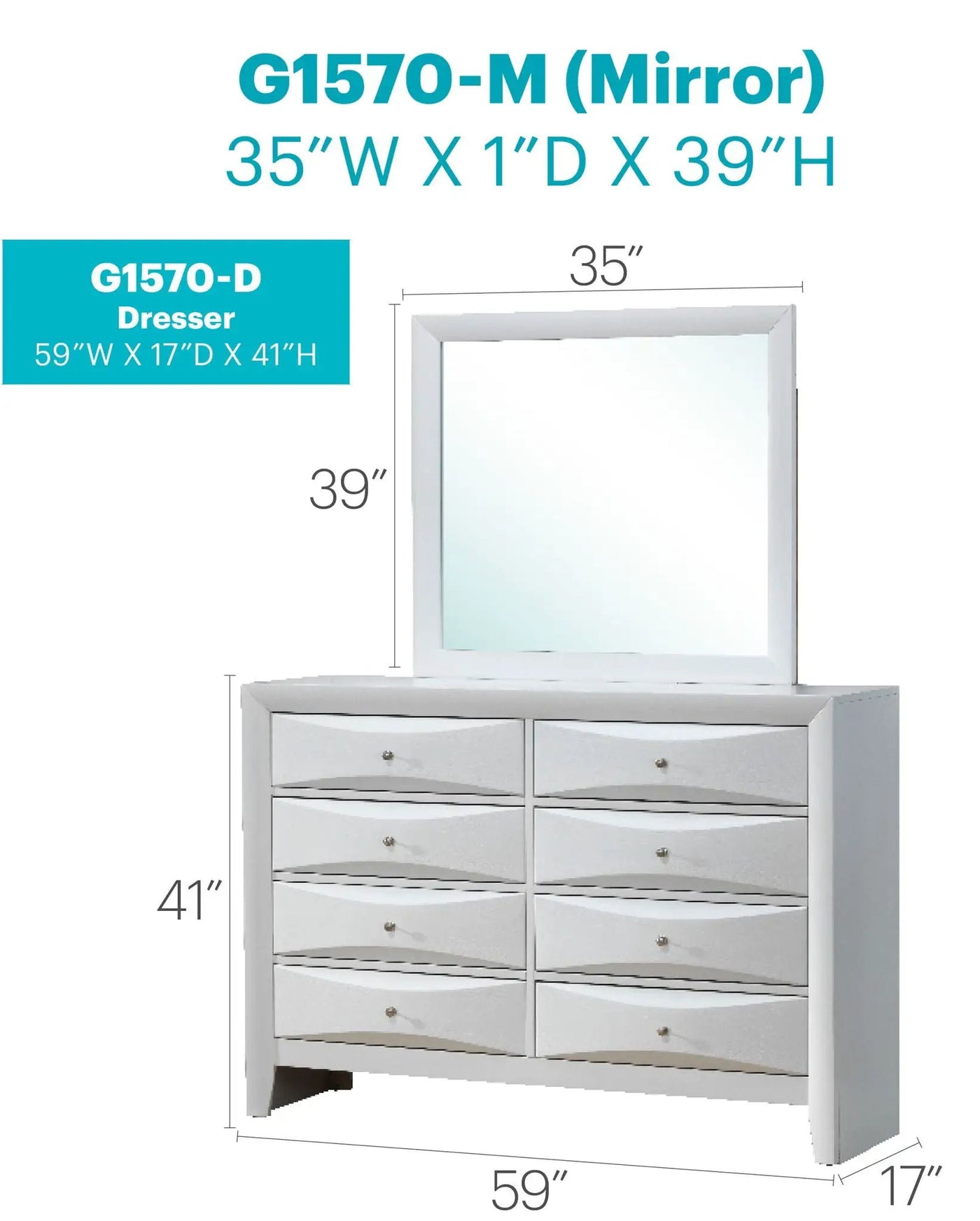 Marilla - Dresser by Unique Piece Furniture