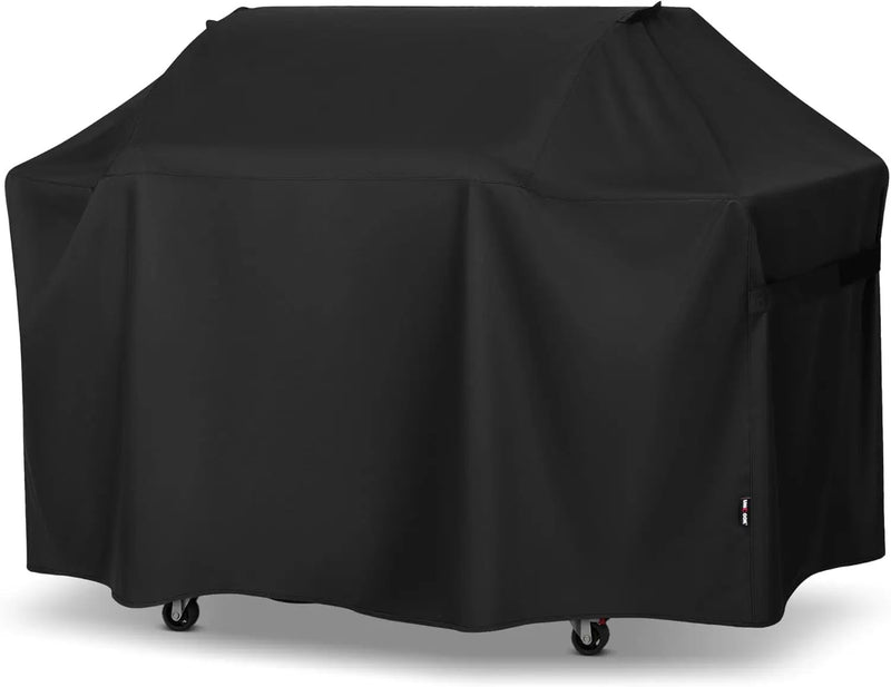 Unicook Grill Cover Compatible with Weber Genesis 400 Series, Heavy Duty Waterproof Outdoor BBQ Cover, Fade Resistant Barbecue Protector, Compared to Weber 7758, Fits Grills up to 69 Inches Wide by GreenHaven Gardens