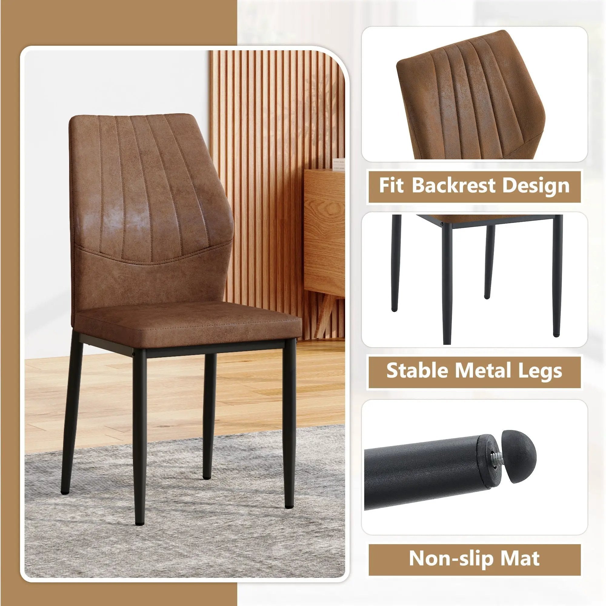 Dining Chairs With Shell Pattern, Comfort And Style by Unique Piece Furniture