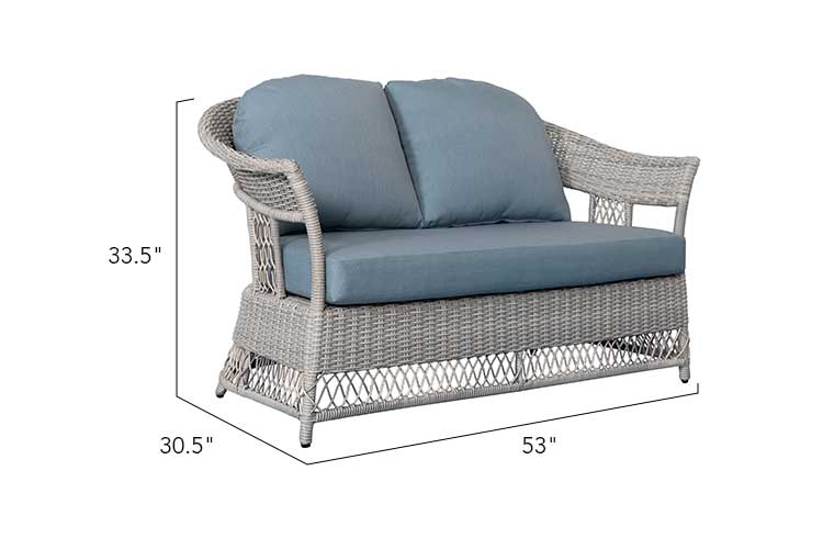 Shell 4-Piece Wicker Sofa Set by Outdoor-USA®