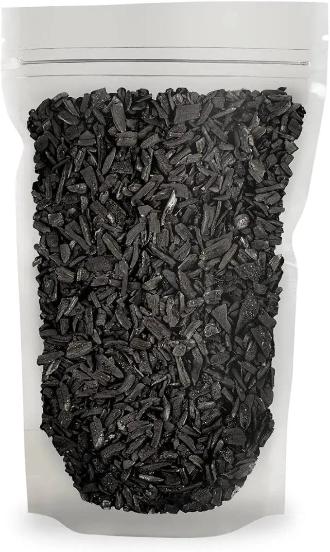 Horticultural Charcoal for Indoor Plants [2-Quart Bag] Black Diamond Soil Amendment for Orchids, Terrariums, and Gardening by GreenHaven Gardens