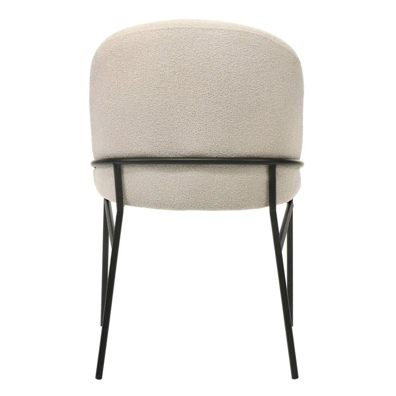 Lark - Side Chair (Set of 2) - White / Black by Unique Piece Furniture