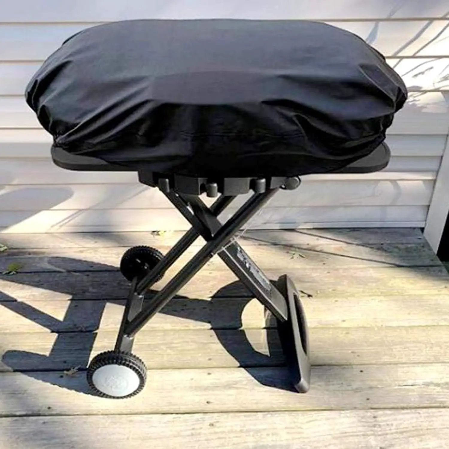 Grill Cover for Coleman Roadtrip 285, 225, LXE, LXX Grills Smoke Hollow 205 Grill, 600D Outdoor Waterproof UV Resistant Replacment Coleman Roadtrip Propane Grill Cover by GreenHaven Gardens