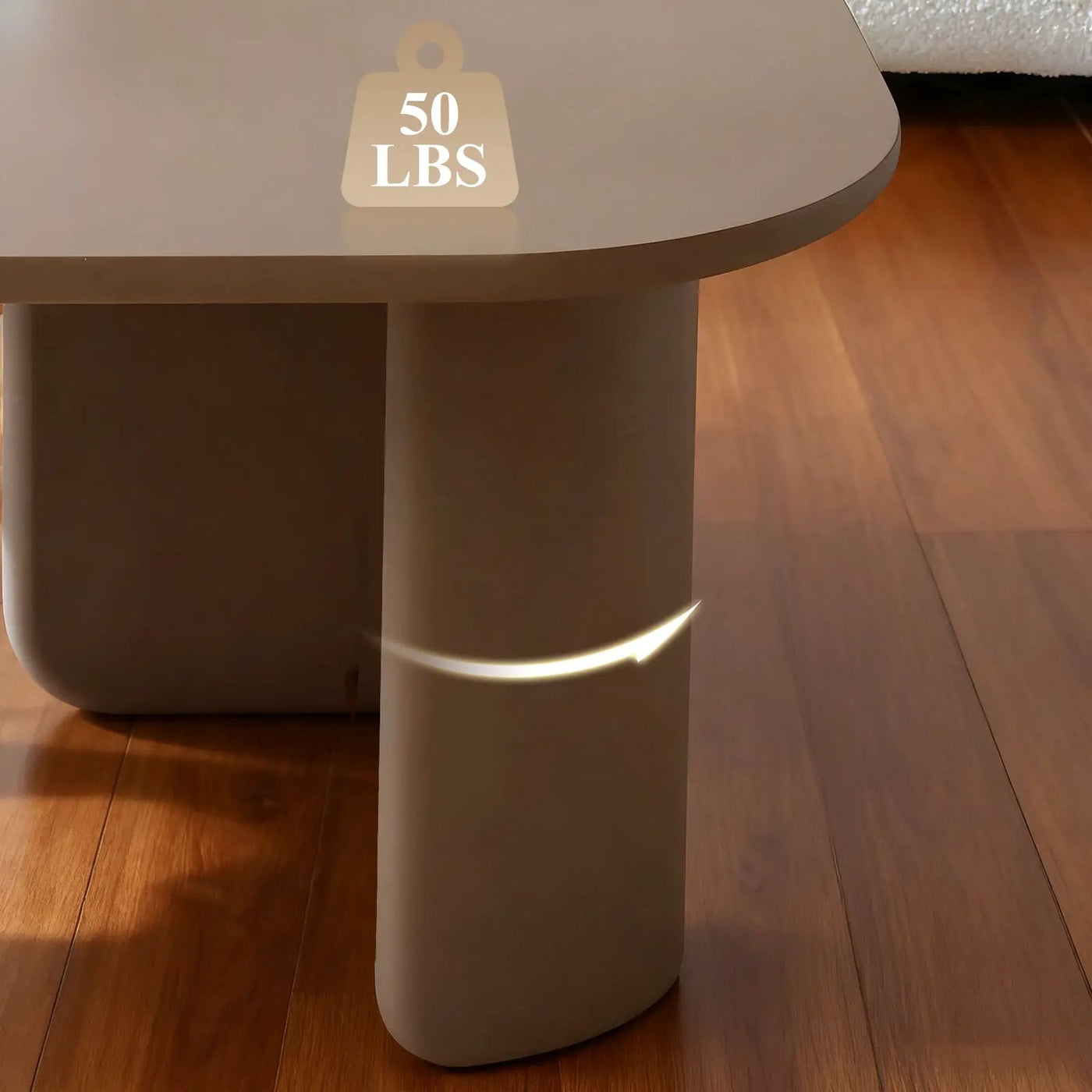 L-Shape Coffee Table For Living Room by HouseOfZazla