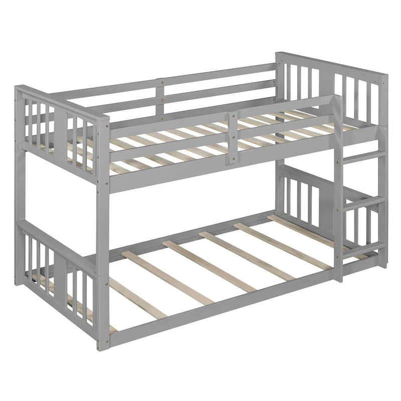Solid Construction Bunk Bed & Ladder by Unique Piece Furniture