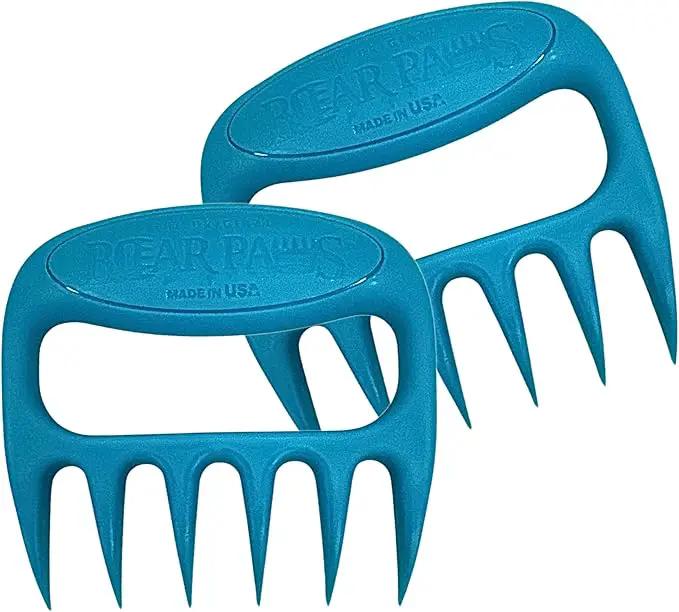 The Original Bear Paw Meat Shredder - Claws for Shredding Pork, Chicken & Any Meat (Teal) by GreenHaven Gardens