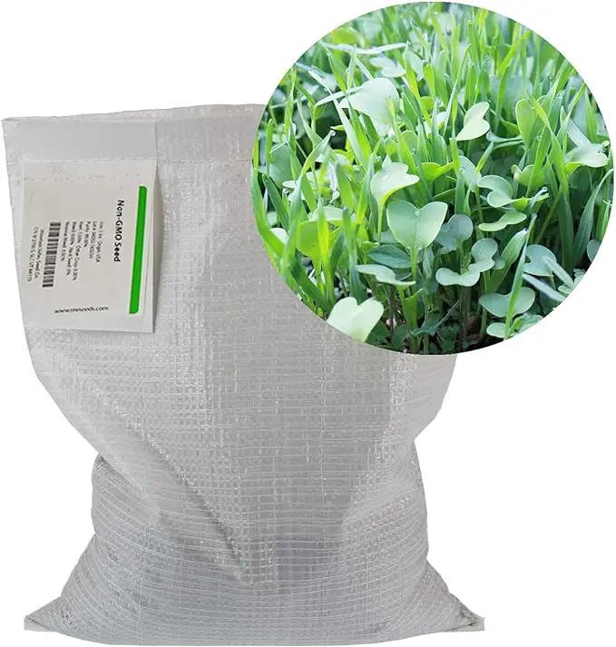 No-Till Garden Farm and Garden Cover Crop Mix Seeds - 5 Lbs - Blend of Gardening Cover Crop Seeds: Hairy Vetch, Daikon Radish, Forage Collards, Triticale, More by GreenHaven Gardens