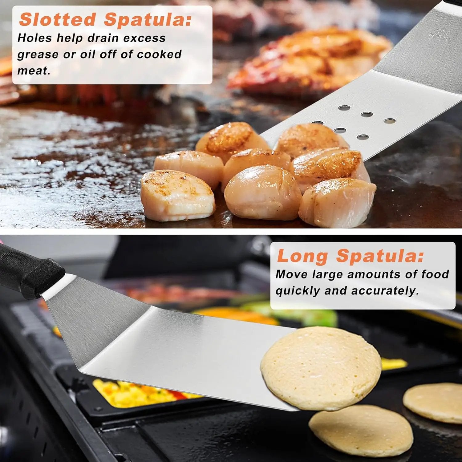 27 PCS Griddle Accessories Kit, Flat Top Grill Accessories Set for Camping, Professional Grill Spatula Set with Melting Dome, Burger Press for Outdoor BBQ Cooking by GreenHaven Gardens