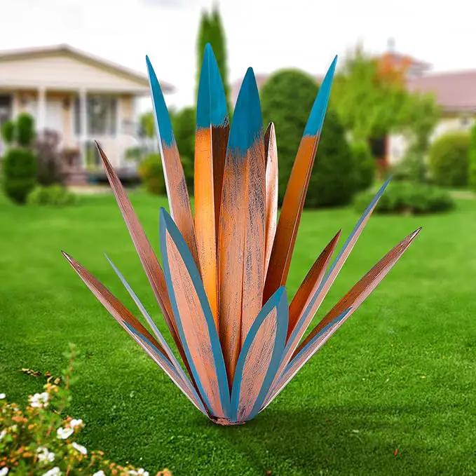 Metal Tequila Country Sculpture DIY Tequila Plant Home Decor Country Tequila Garden Ornament Indooutdoor Statuette Patio Lawn Patio Stake Decoration Gift to The Garden by GreenHaven Gardens