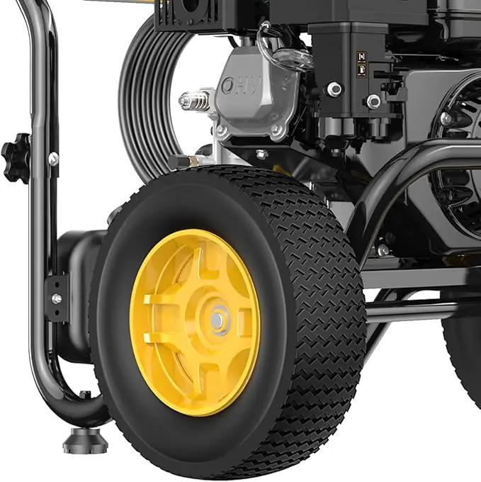 BLUBERY 3600 PSI Gas Pressure Washer, 2.7 GPM Heavy Duty High Power Washer, 30Ft Pressure Hose&Soap Tank,5 Pressure Nozzles,Black by GreenHaven Gardens