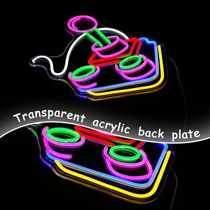 Alkkign Gamer Neon Sign for Wall Decor Game Controller Neon Signs Gaming Neon Light for Gamer Room Decor Game LED Sign for Teen Boys Room Gaming Room Decoration by GreenHaven Gardens