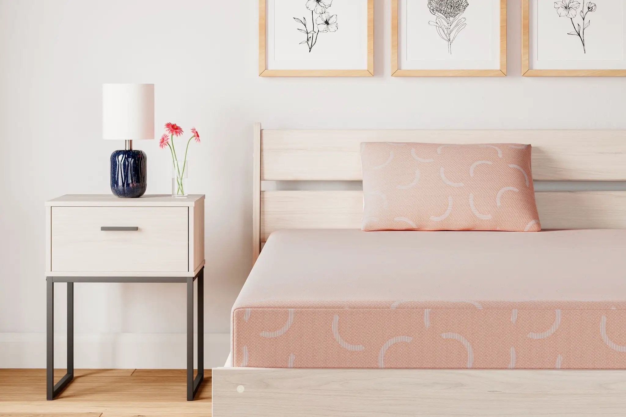 Ikidz Coral - Mattress And Pillow (Set of 2) by Unique Piece Furniture