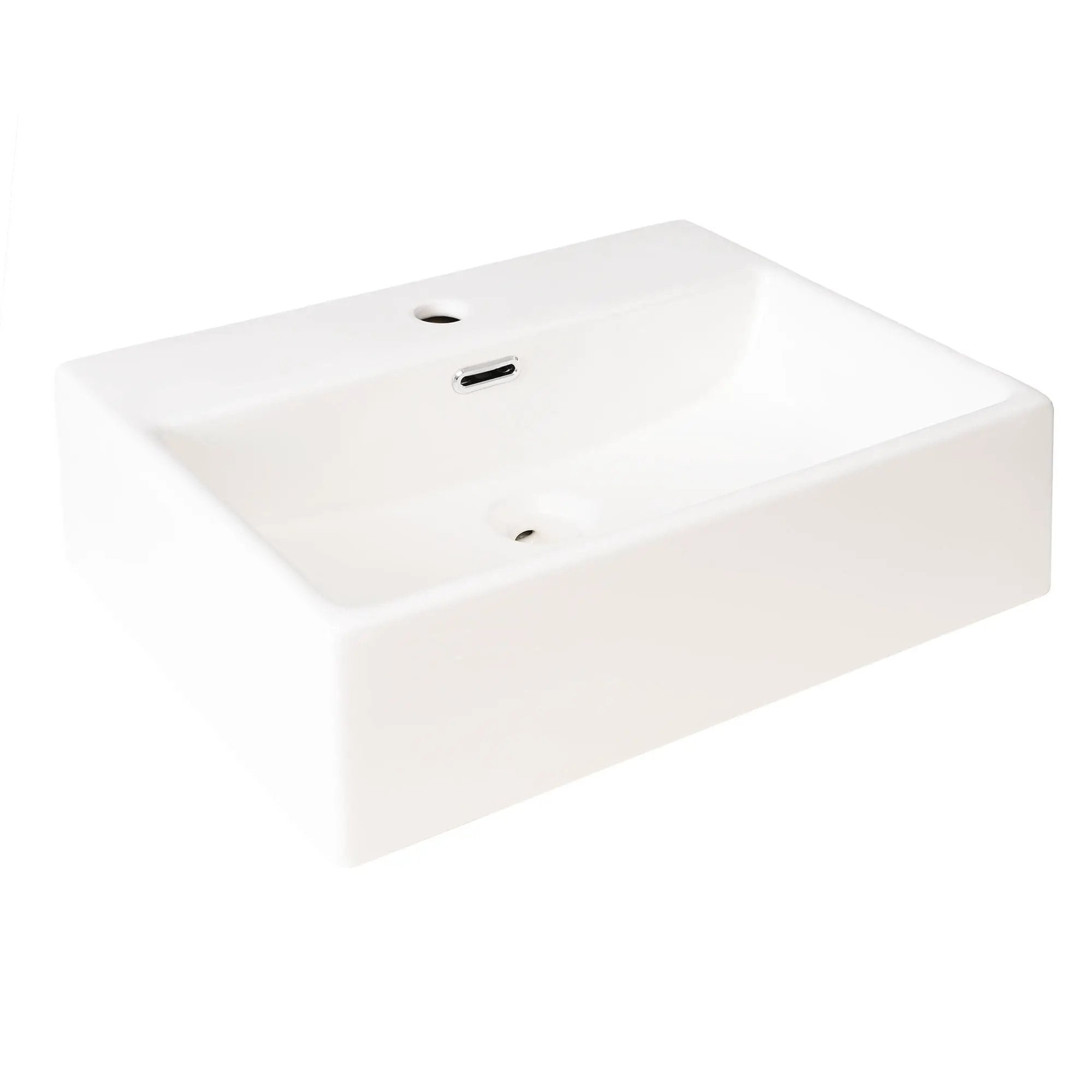 Bathroom Vanity With Ceramic Sink And Ample Storage, Ideal For Small Bathrooms by HouseOfZazla
