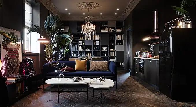 Dimoon 236''x23.6'' Black Peel and Stick Wallpaper Contact Paper Modern Self Adhesive Wall Paper Removable Renter Friendly Textured Solid Color Shelf Cabinet Vinyl Roll (236''x23.6'',Black) by GreenHaven Gardens