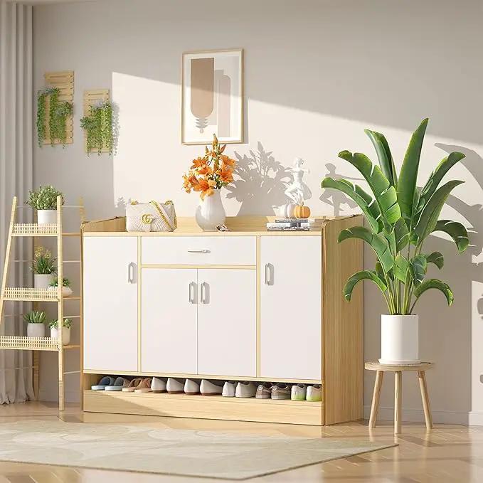 3-Pack Wood Plant Stands Indoor, Single Plant Stand for 6-12 Inch Pots, Mid-Century Modern Plant Stool, Tall Plant Stand for Large Plants for Living Room, Balcony, Office (Light Brown by GreenHaven Gardens