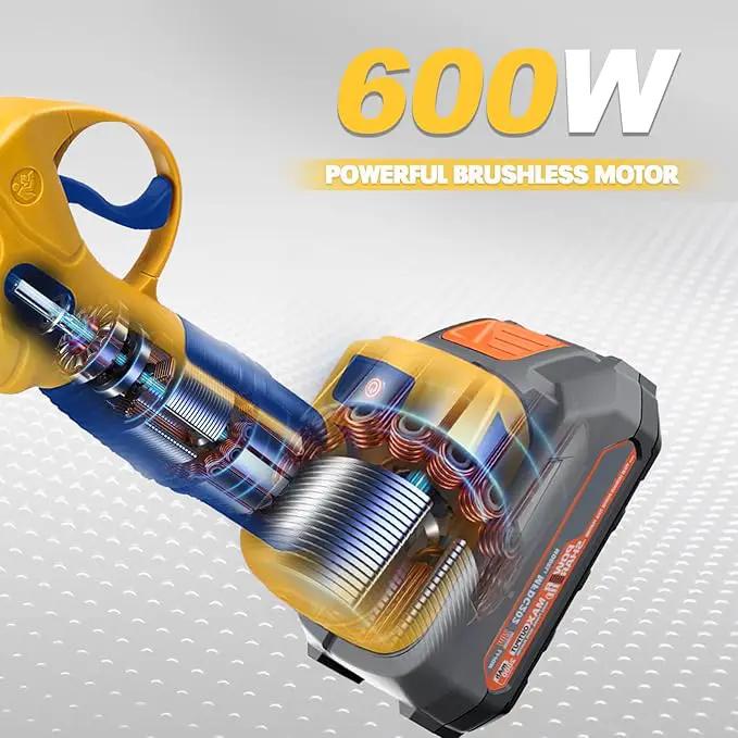 Mellif Electric Pruning Shears Compatible With DeWalt 20V Max Battery (Tool Only), Cordless Garden Pruner w/ 2,6000RPM Brushless Motor, Imported Steel Blades-25mm(0.98 Inch) Cutting Diameter by GreenHaven Gardens