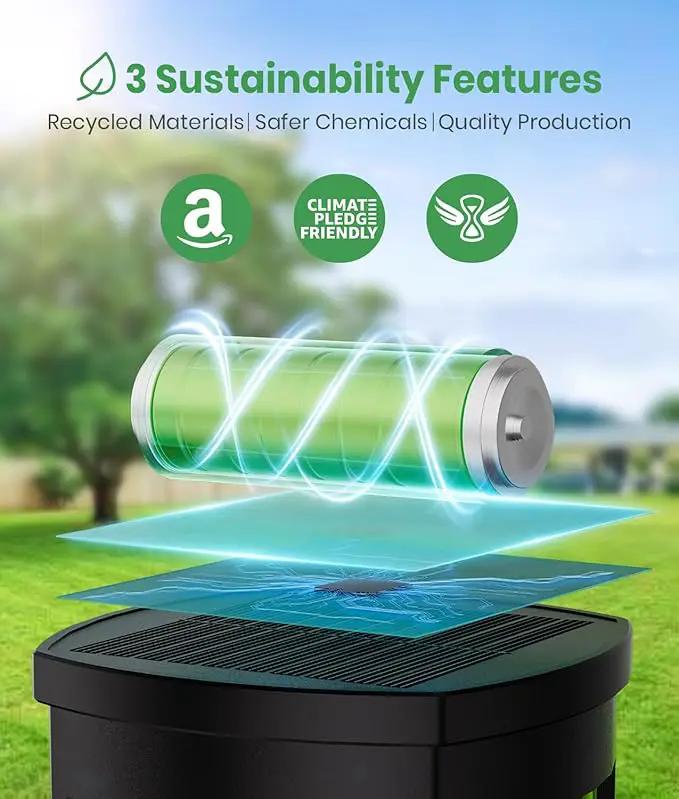 Solar Pathway Lights Outdoor Powered Waterproof 8 Pack Upgraded Solar Walkway Landscape Lighting Outside Driveway Light,Auto Dusk to Dawn On/Off for Yard Lawn Patio Decor (Cool White) by GreenHaven Gardens
