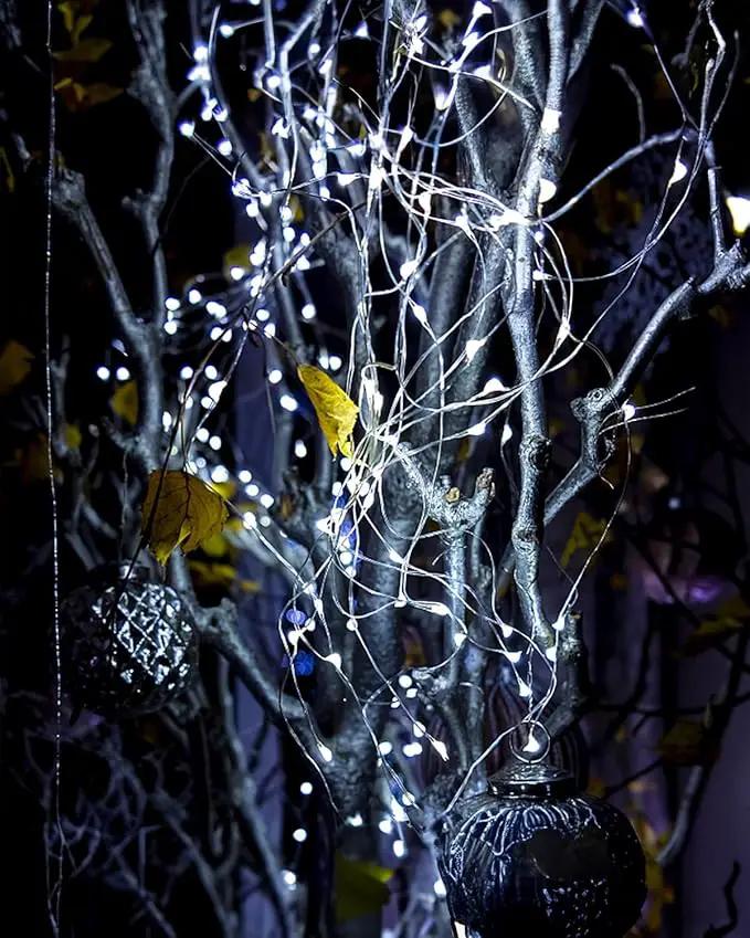Twinkle Star 4 Pack Outdoor Solar String Lights, Total 160FT 480 LED Solar Powered Fairy Lights with 8 Modes, Christmas Trees Light for Patio Garden Party Backyard Wedding Decor, White by GreenHaven Gardens