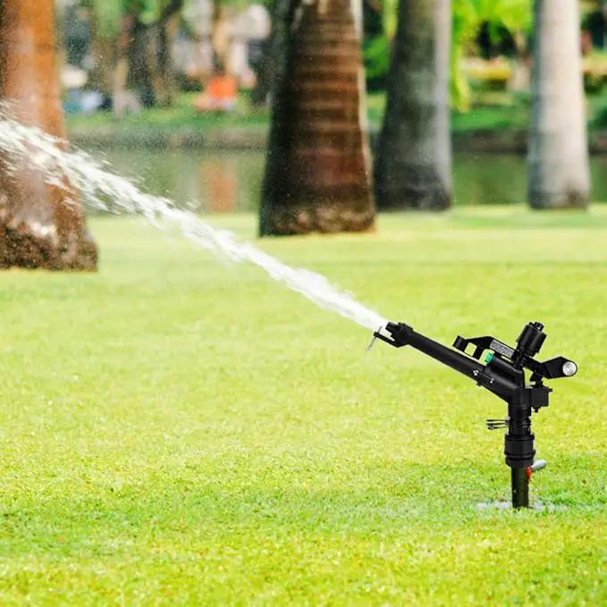 1.5in to 1in DN25 Female Thread Adjustable 360 Degree Rotating Rocking Arm Sprinkler Farm Irrigation for farm agriculture by GreenHaven Gardens