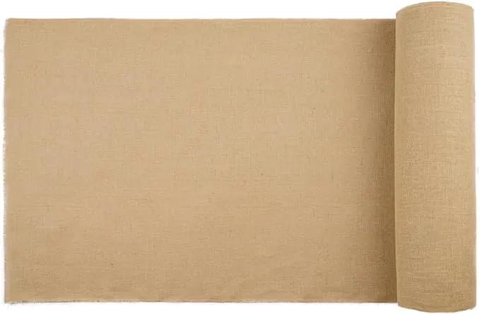 VEVOR Burlap Fabric Roll, 40” x 30 ft High Density Natural Jute Fiber Material for Outdoor Plant Care, Tree Wrap Roll, Decor, DIY Crafts, Wedding, Garden Weed Barrier, Plant & Tree Winter Covering by GreenHaven Gardens