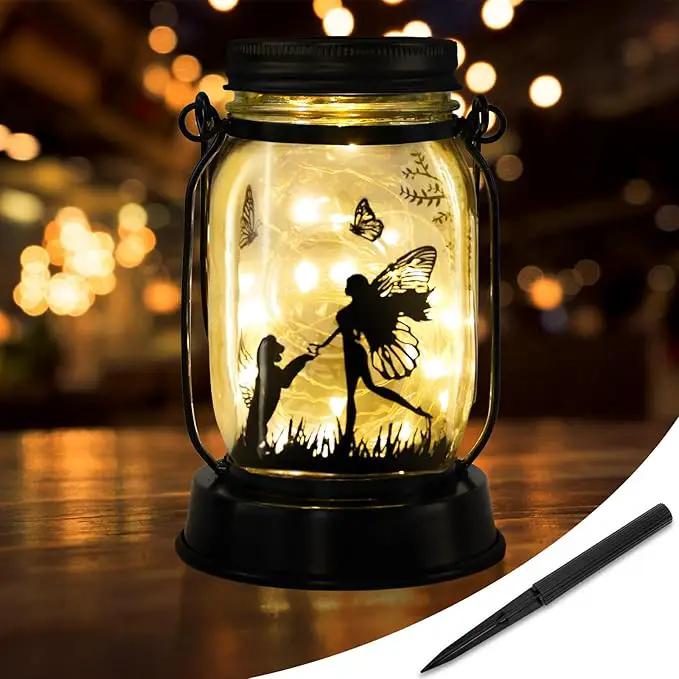 kyoryuger Dog Solar Lanterns, Dog Gifts for Women Mom Grandma, Christmas Dog Mom Gifts, Unique Birthday Gifts for Dog Lovers, Garden Decoration Outside for Yard, Patio,Backyard,Porch by GreenHaven Gardens