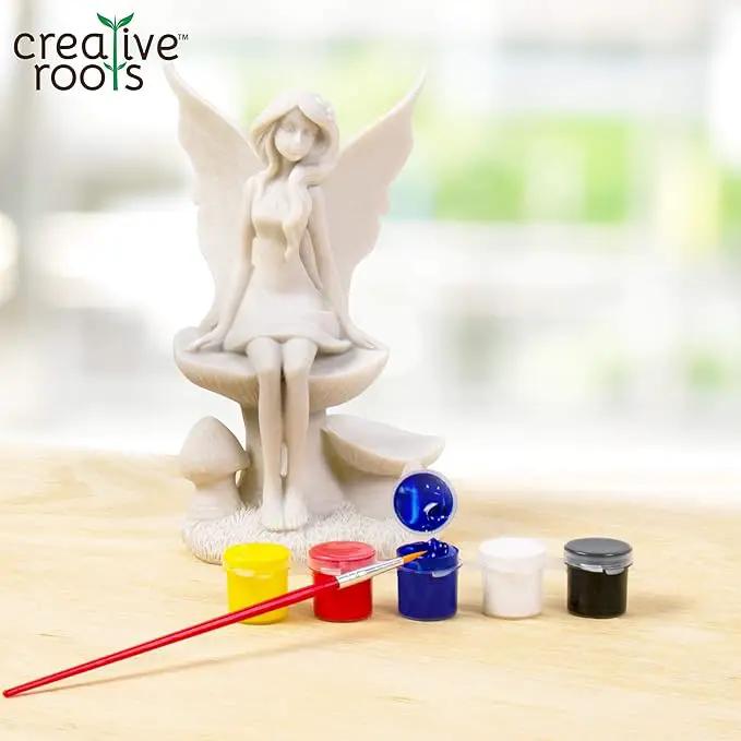 Creative Roots Paint Your Own Fairy by Horizon Group USA Medium by GreenHaven Gardens