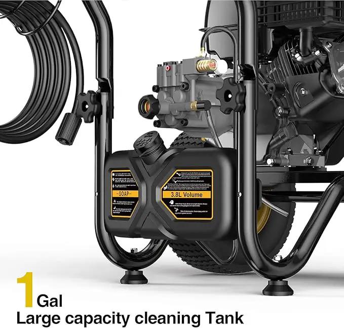 Heavy-Duty Gas Pressure Washer, 3600Psi at 2.7Gpm Power Washer,Portable, 30feet Pressure Hose,Industrial Style,Axial Cam Pump, for Siding, Driveway, House, Car, RV, Paint Preparation etc by GreenHaven Gardens