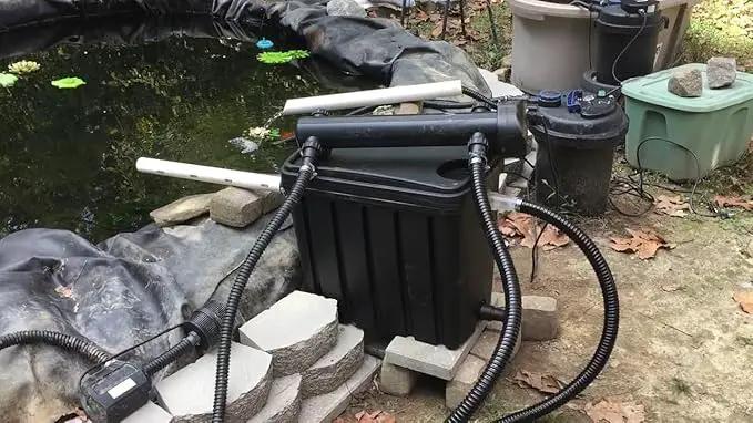 Pond Tubing ID 1/2” × 10ft Black Corrugated Flexible Reinforced Waterfall Pond Tube Sump Pump Hose, Non-toxic & Kinkproof (10 ft, 1/2" ID) by GreenHaven Gardens