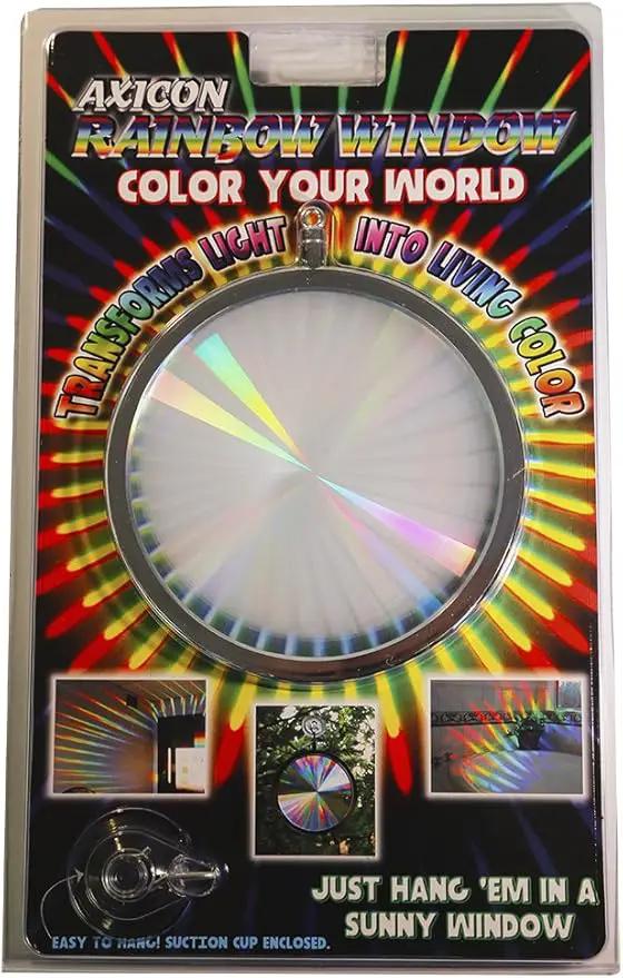 Suncatcher - Rainbow Prism Axicon Window Sun Catcher - These Suncatchers are Great for Feng Shui by GreenHaven Gardens