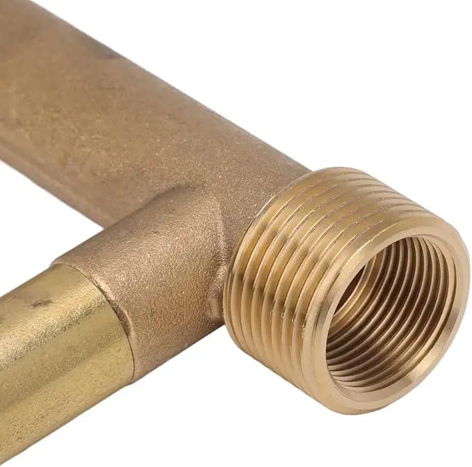 BORDSTRACT Quick Water Intake Valve Key, G1 Male Thread Brass Quick Coupler Valve Hose for Garden Underground Irrigation by GreenHaven Gardens