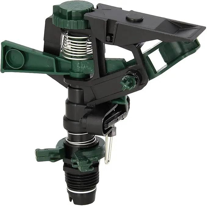 2 Pack - Orbit 1/2 Inch Plastic Impact Lawn Sprinkler Head by GreenHaven Gardens