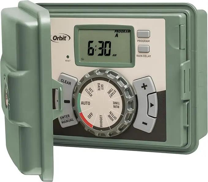 Orbit 57900 12-Station Outdoor Swing Panel Sprinkler System Timer by GreenHaven Gardens