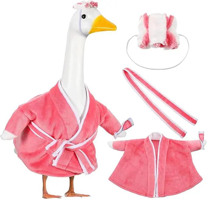 Old Lady Goose Outfits for 23'' High Cement or Plastic Porch Lawn Clothes for Yard(Lady Goose) by GreenHaven Gardens