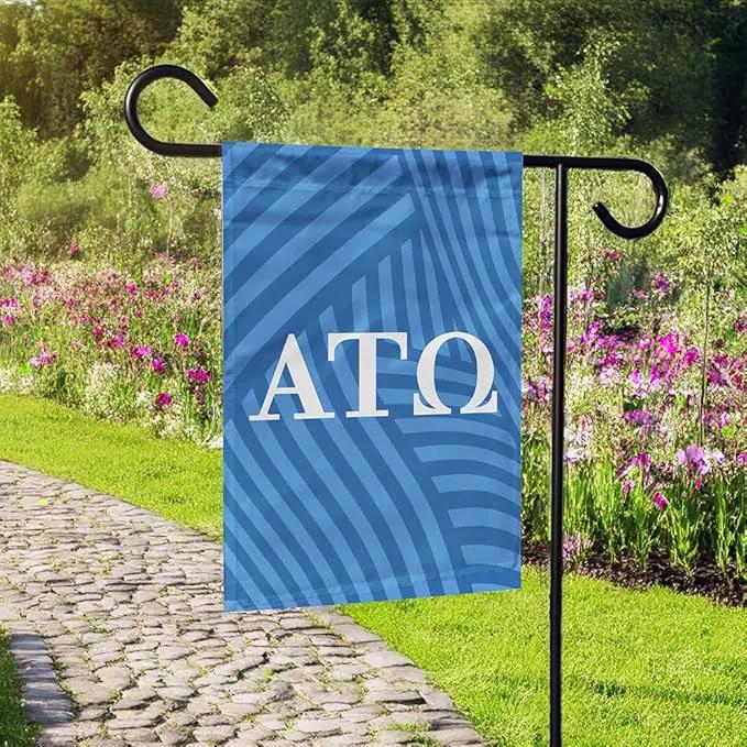 Alpha Tau Omega Licensed Flag Garden 12x19 inches Flag Banner Yard Decor Outdoor Decoration (Alpha Tau Omega #4) by GreenHaven Gardens