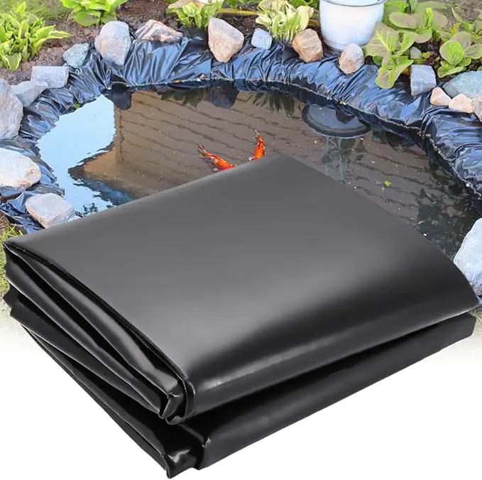 7 x 10 FT Pond Liner, HDPE Pond Liners for Outdoor Ponds 20 Mil Easy Cutting Puncture Resistant Impermeable Pond Liners Skins for Koi Fish, Water Garden Waterfall Fountain Aquaculture Pond by GreenHaven Gardens