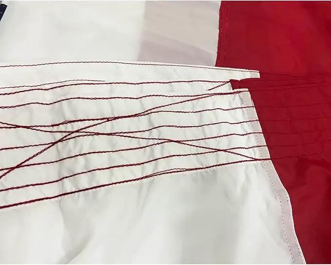 Homissor American Flag 20x30 Ft Large US Flags USA - Giant United State Flag Heavy Duty Outdoor Embroidered Stars for All Weather High Wind Sewn Stripes With Brass Grommets by GreenHaven Gardens