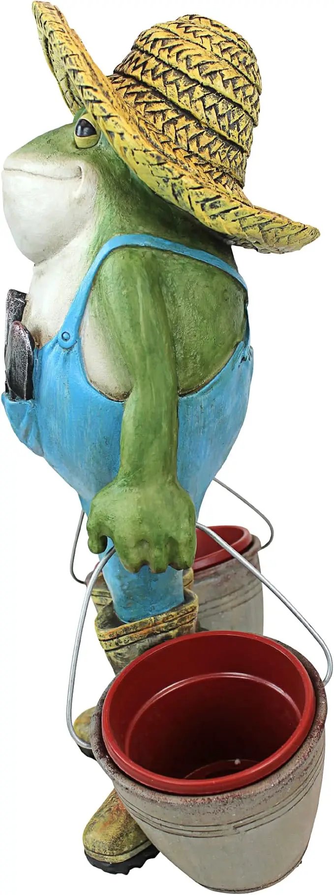 Design Toscano Buckets The Garden Frog Statue by GreenHaven Gardens