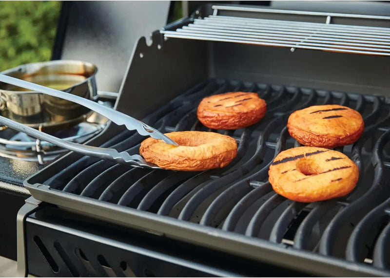 Napoleon Rogue 425 Natural Gas Grill with Range Side Burner, Black, 3 Stainless Steel Main Burners, Durable Heat Control by GreenHaven Gardens