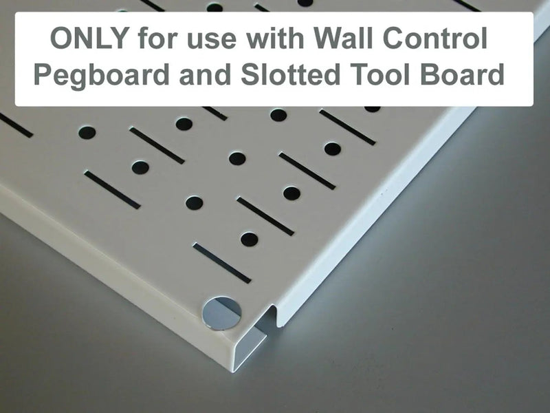 Wall Control Metal Pegboard and Accessory Kit by GreenHaven Gardens