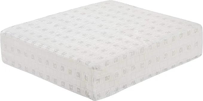 Classic Accessories Montlake FadeSafe Water-Resistant 25 x 22 x 4 Inch Wide Back Patio Quilted Lounge Cushion, Spice by GreenHaven Gardens