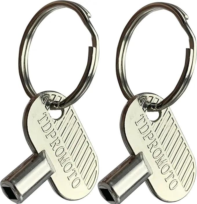 Sprinkler Controller Door Key Sprinkler Timer Lock Key for Orbit and Hydro-Rain, Metal (2pcs) by GreenHaven Gardens