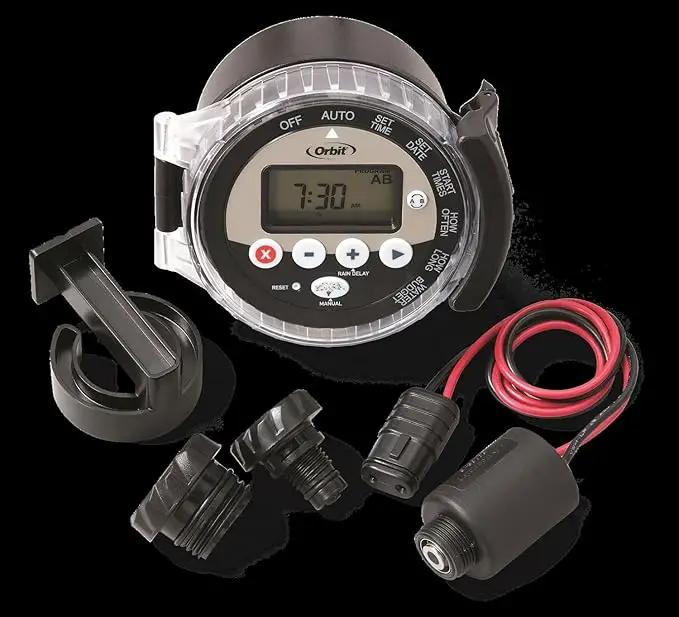 2-Pack Orbit 57860 Battery Operated Sprinkler Timer with Valve - Battery-Operated Sprinkler Timer with Valve for Easy Watering by GreenHaven Gardens
