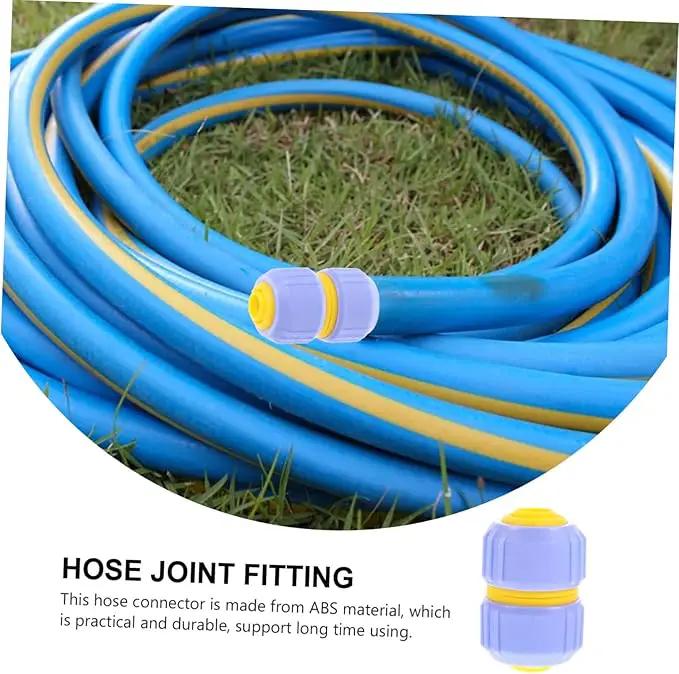 4pcs Barb Hose Fittings Garden Quick Connect Irrigations Thread Fittings Zero g Hose Caps and Plugs G -g 1/2 Inch Hose Repair Garden Kit Quick Loading Decorations Abs by GreenHaven Gardens