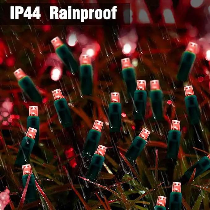 6Ftx4Ft LED Christmas Net Lights Green Wire,Connectable UL Certified Waterptoof Net Lights for Bushes Trees Shurb Garden Outdoor Christmas Decorations by GreenHaven Gardens